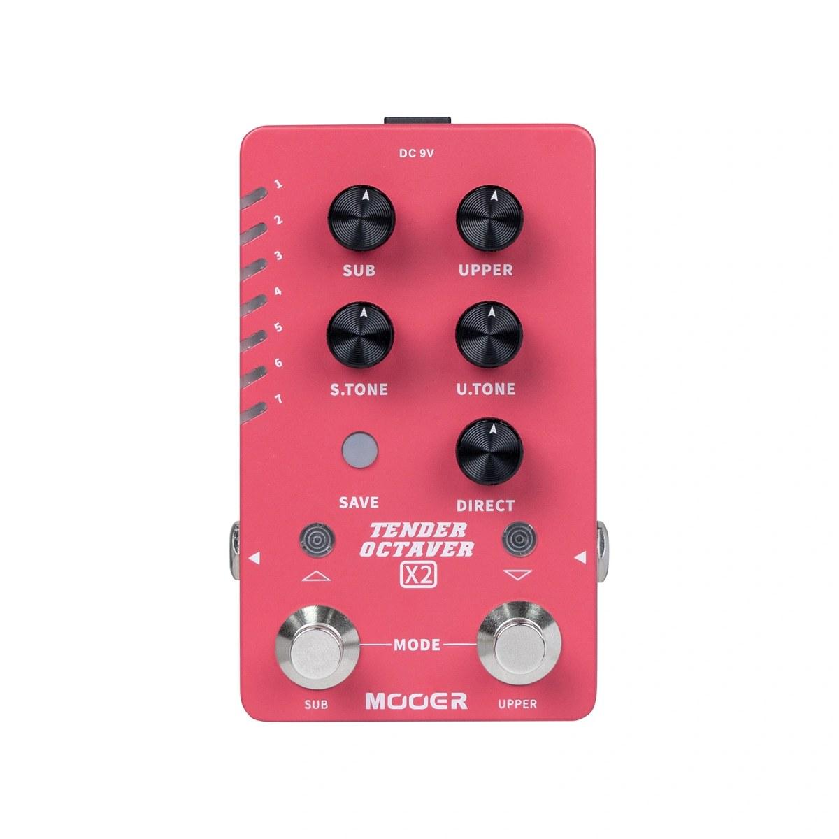 Mooer tender octaver x2 effetto a pedale