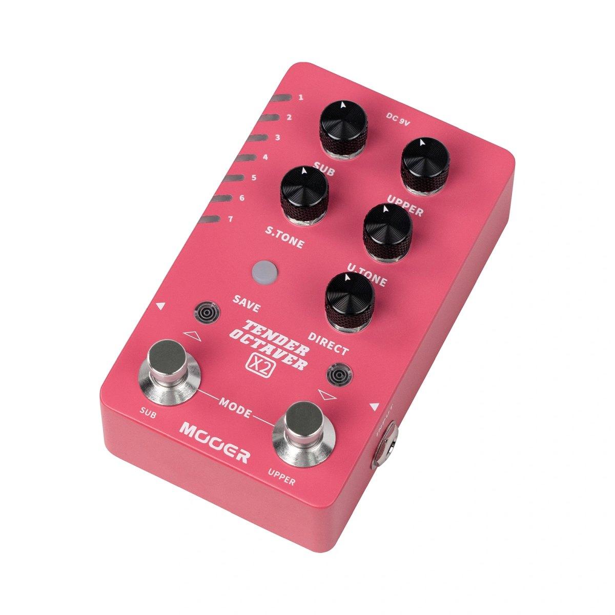 Mooer tender octaver x2 effetto a pedale