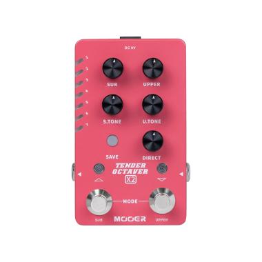 Mooer tender octaver x2 effetto a pedale