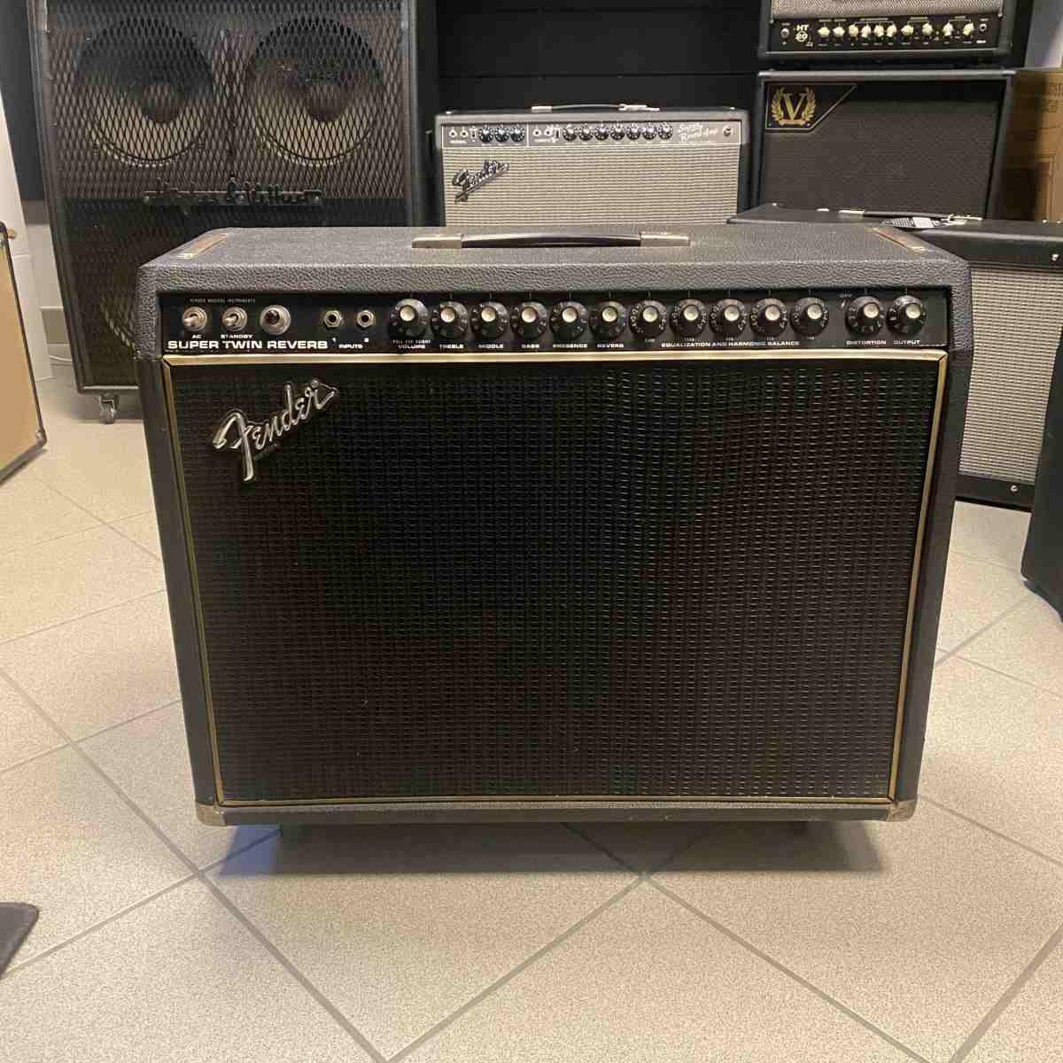 Fender super twin reverb combo elettrica - usato garantito