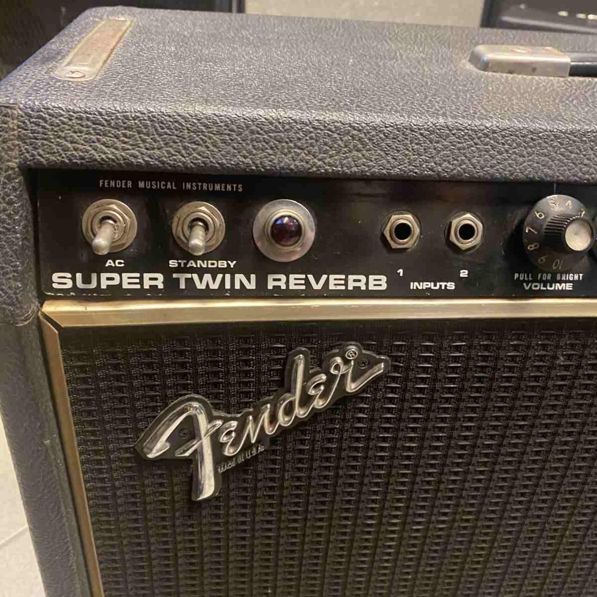 Fender super twin reverb combo elettrica - usato garantito