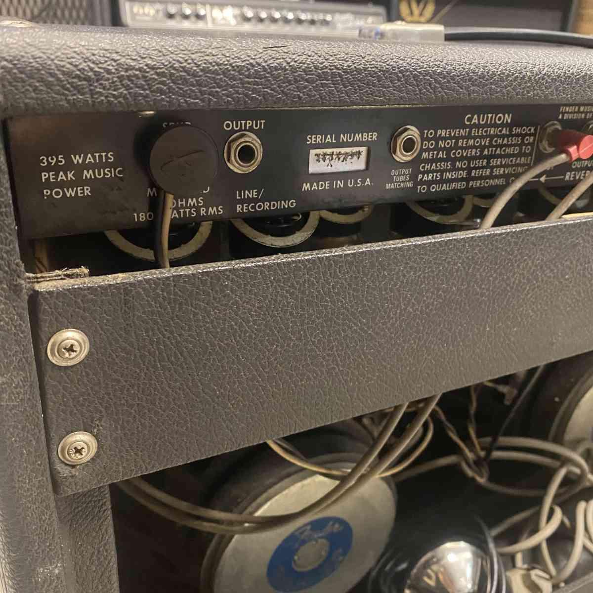 Fender super twin reverb combo elettrica - usato garantito