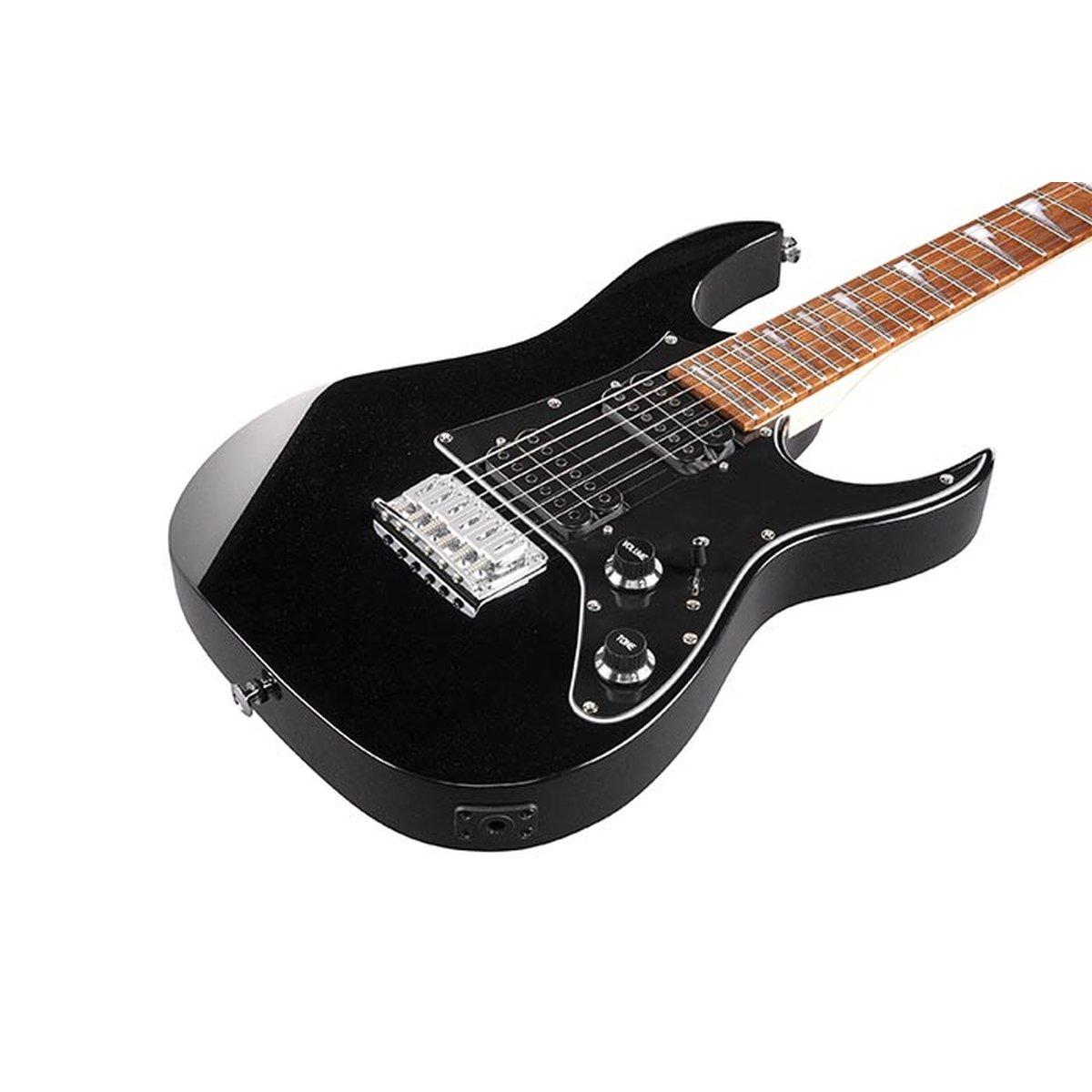 Ibanez grgm21 bkm black night chitarra elettrica scala ridotta