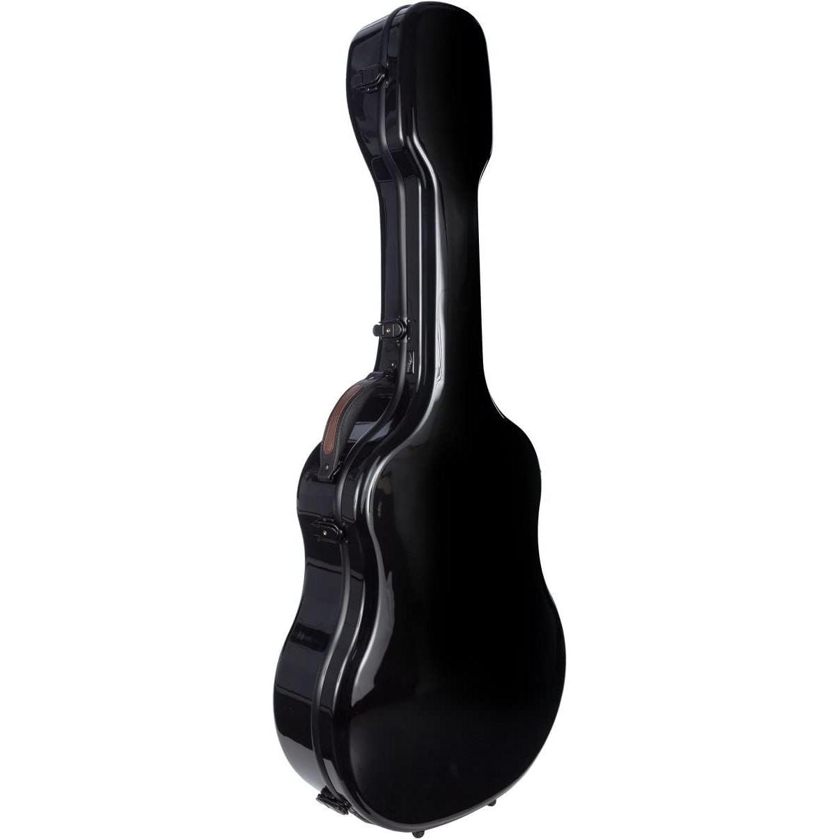 Plc case chitarra classica in policarbonato nero