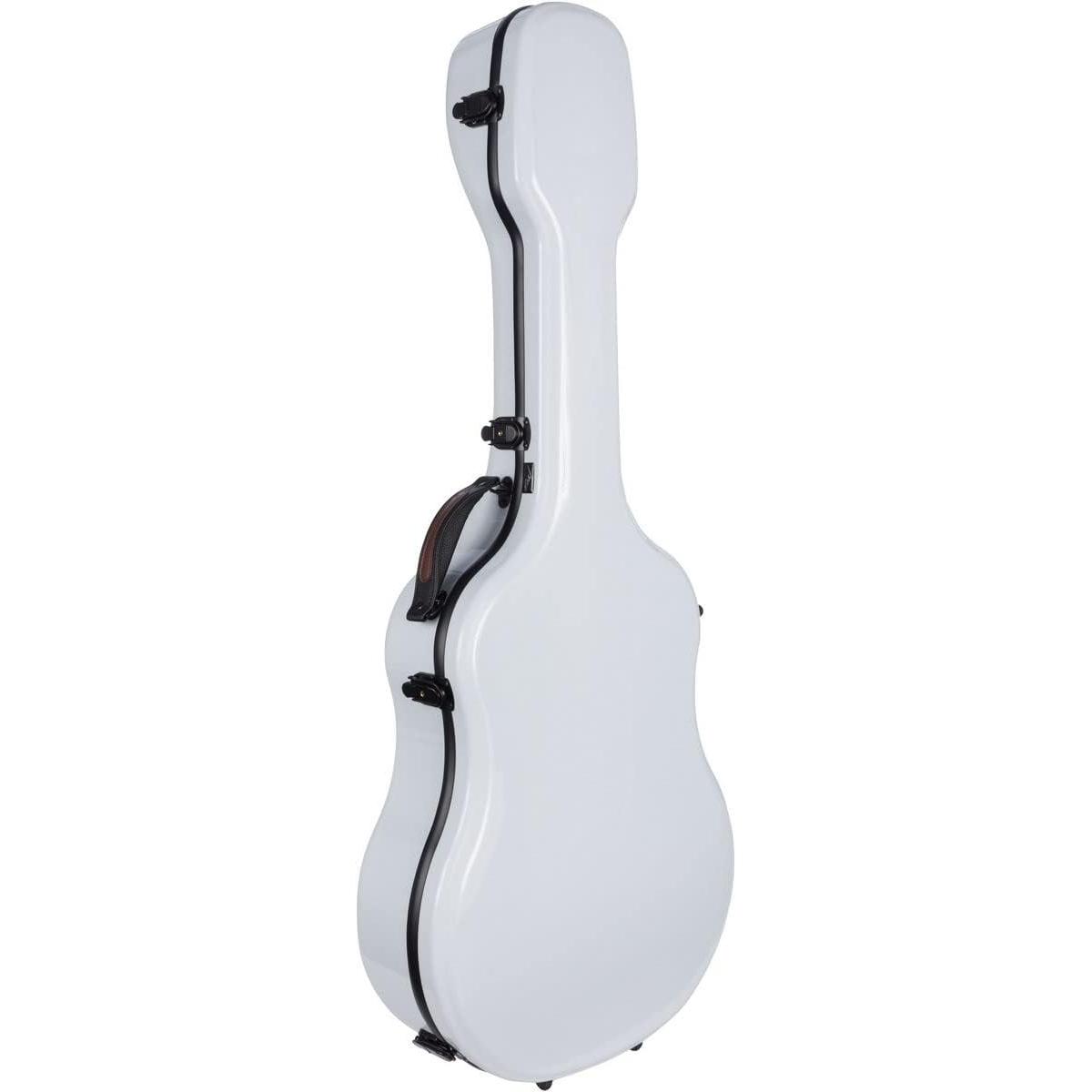 Plc case chitarra classica in policarbonato white