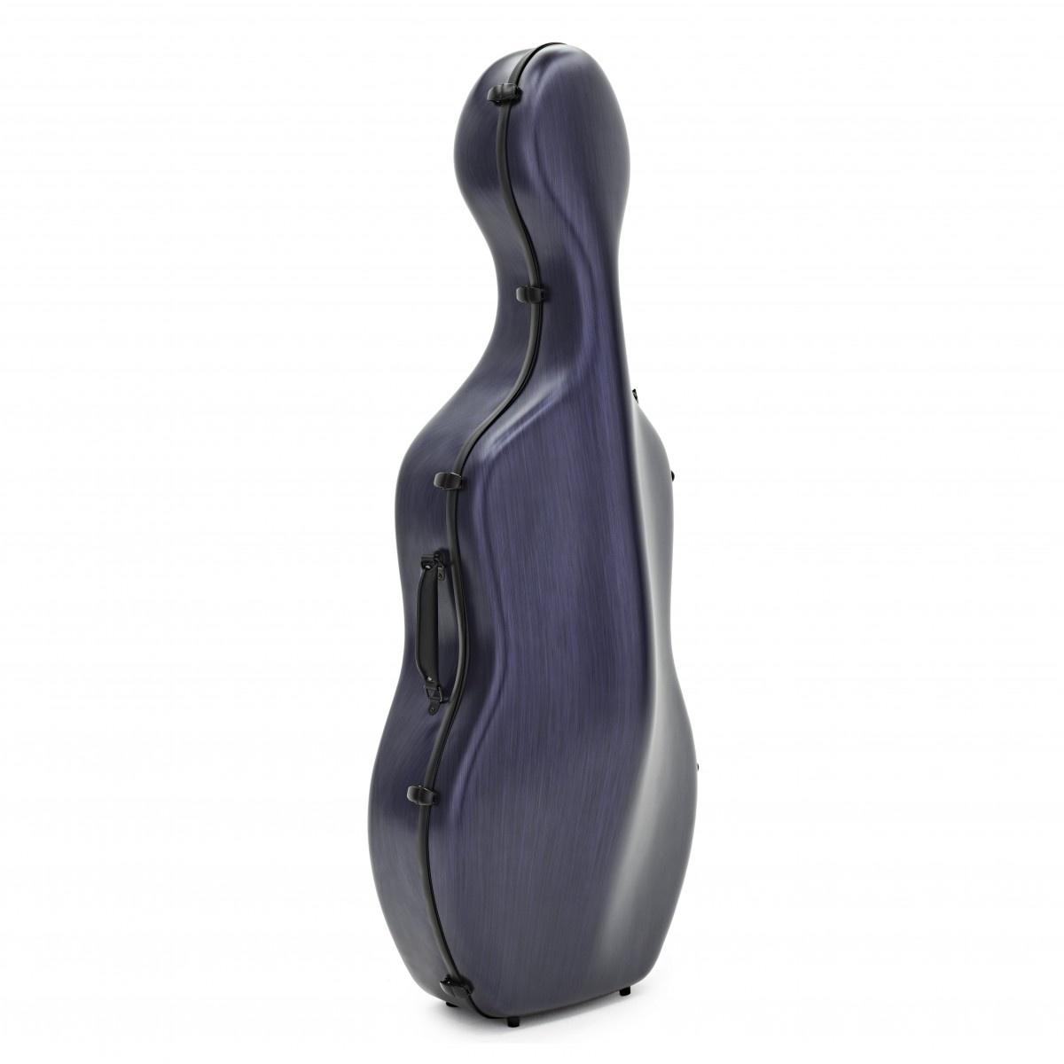 Plc case violoncello policarbonato lux blue