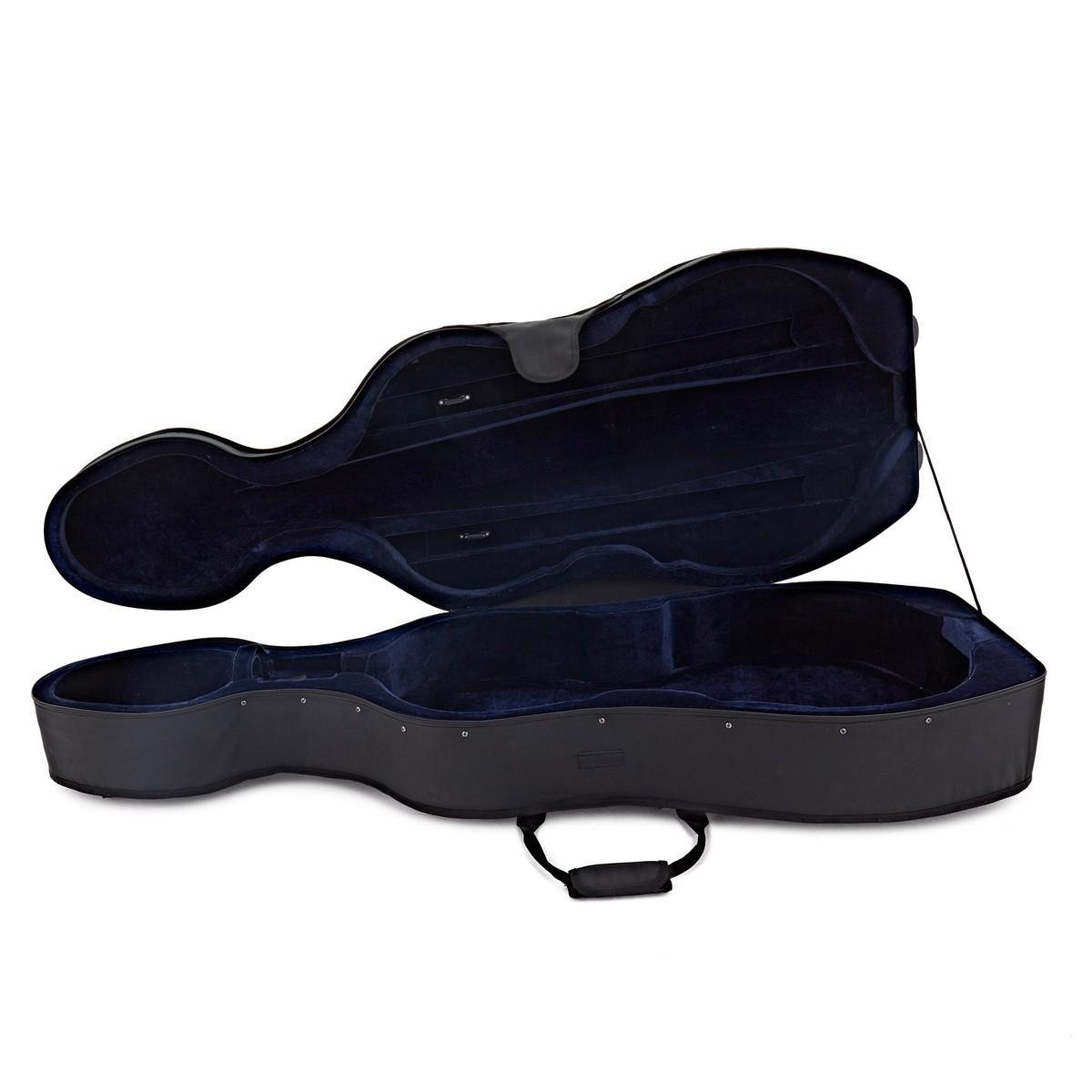 Plc case violoncello 4/4 rigido foam black