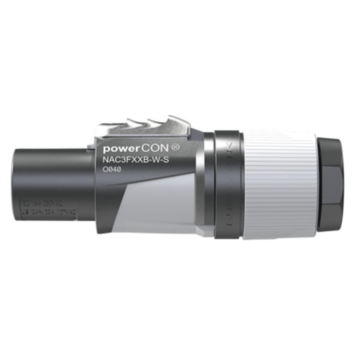 Neutrik nac3fxxb-w-s connettore powercon