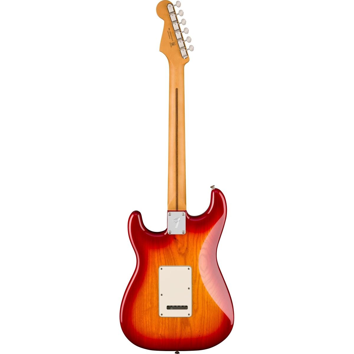 Fender player ii stratocaster mn aged cherry burst chitarra elettrica