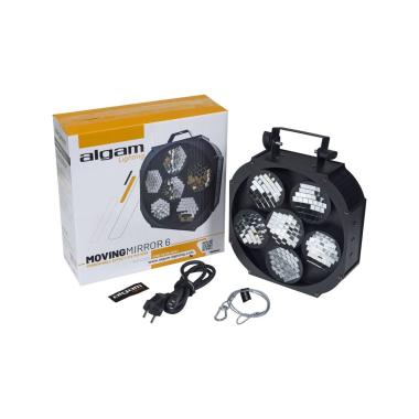 ALGAM LIGHTING MOVING-MIRROR-6 Effetto Palla Specchio Motorizzata