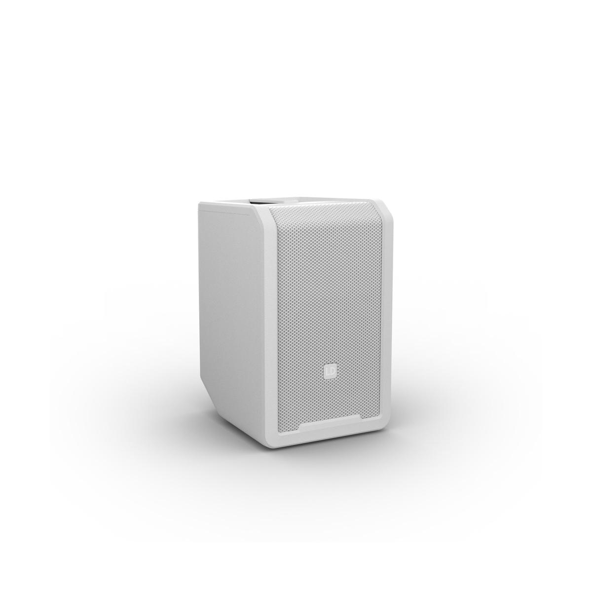 LD SYSTEMS ANNY 8 W - Altoparlante PA Bluetooth portatile a batteria con mixer, colore Pure White