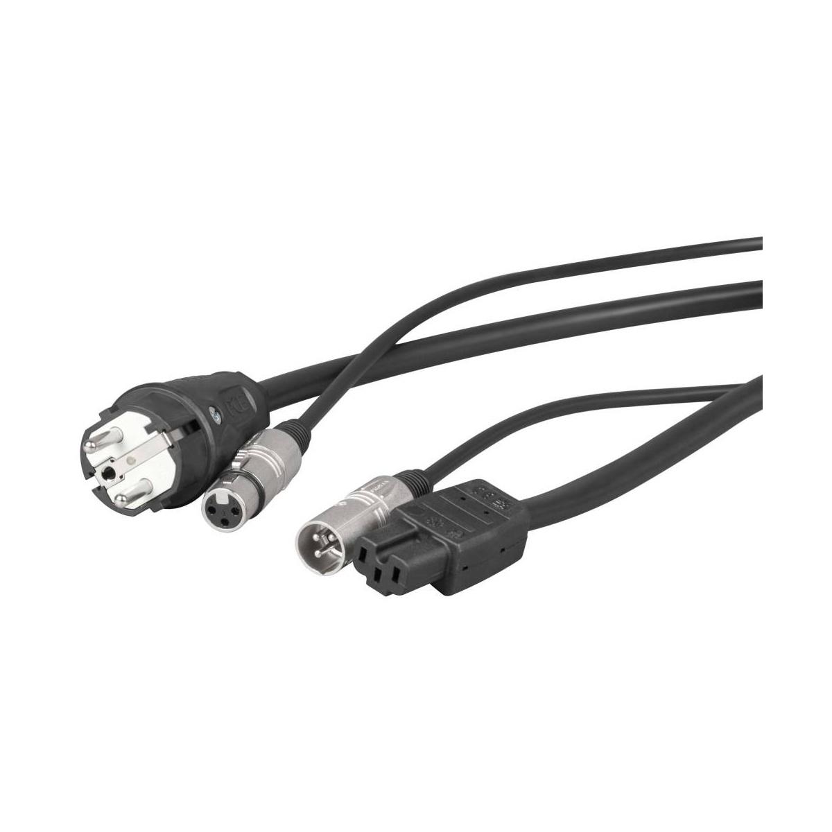 PROEL PH100LU20I CAVO PHONORETE 20mt CON PRESA SCHUKO