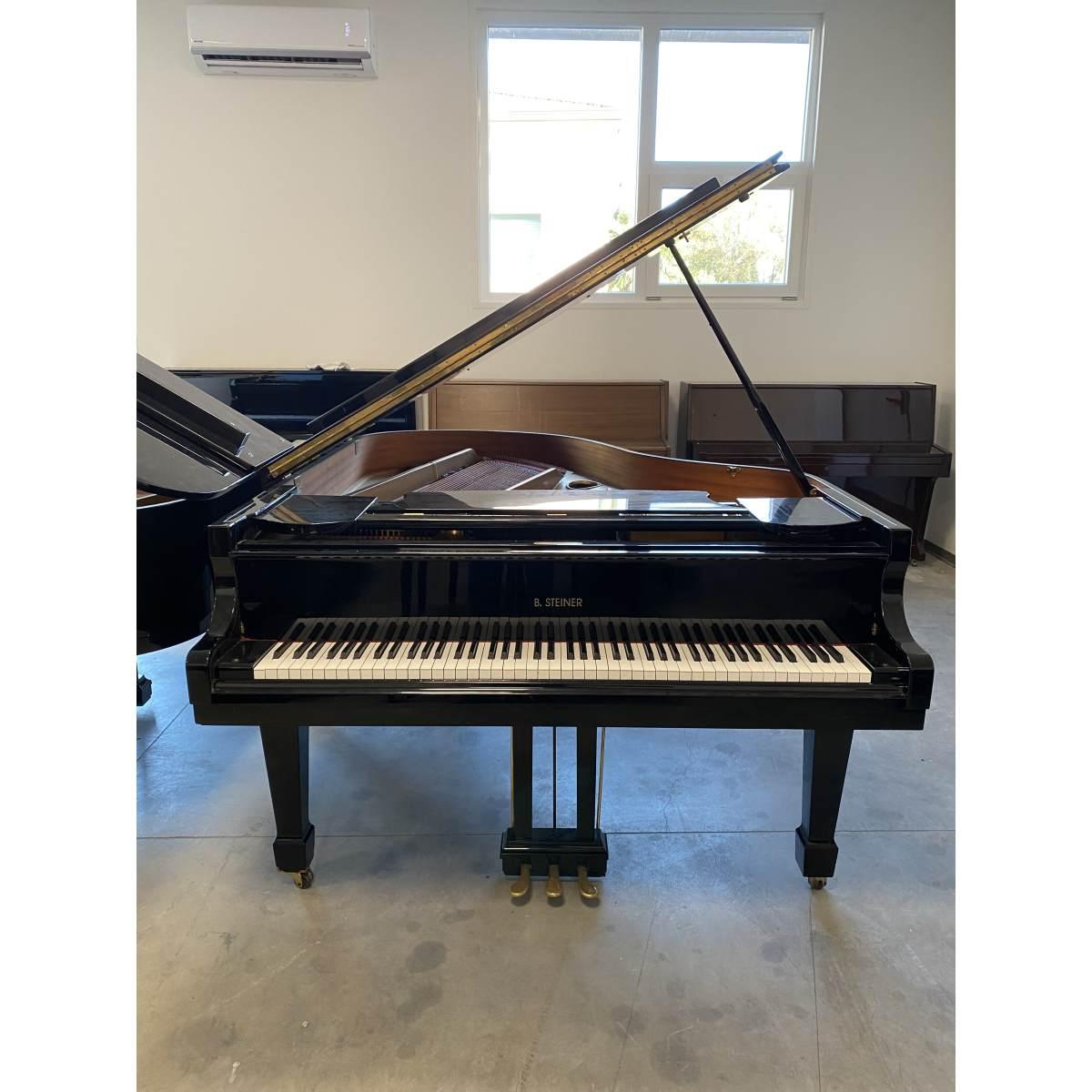 Steiner bg185 mezza coda nero lucido