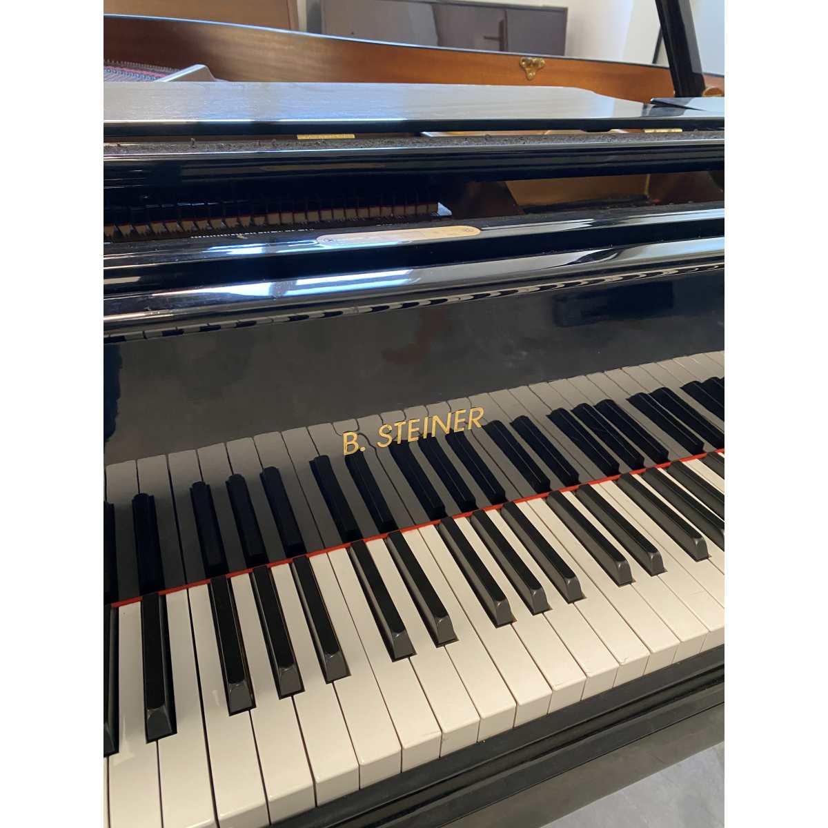 Steiner bg185 mezza coda nero lucido