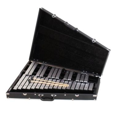 MAJESTIC Concert Bells, Eco, 2.5 octave G5-C8, Steel, Case, Accessories B3525S