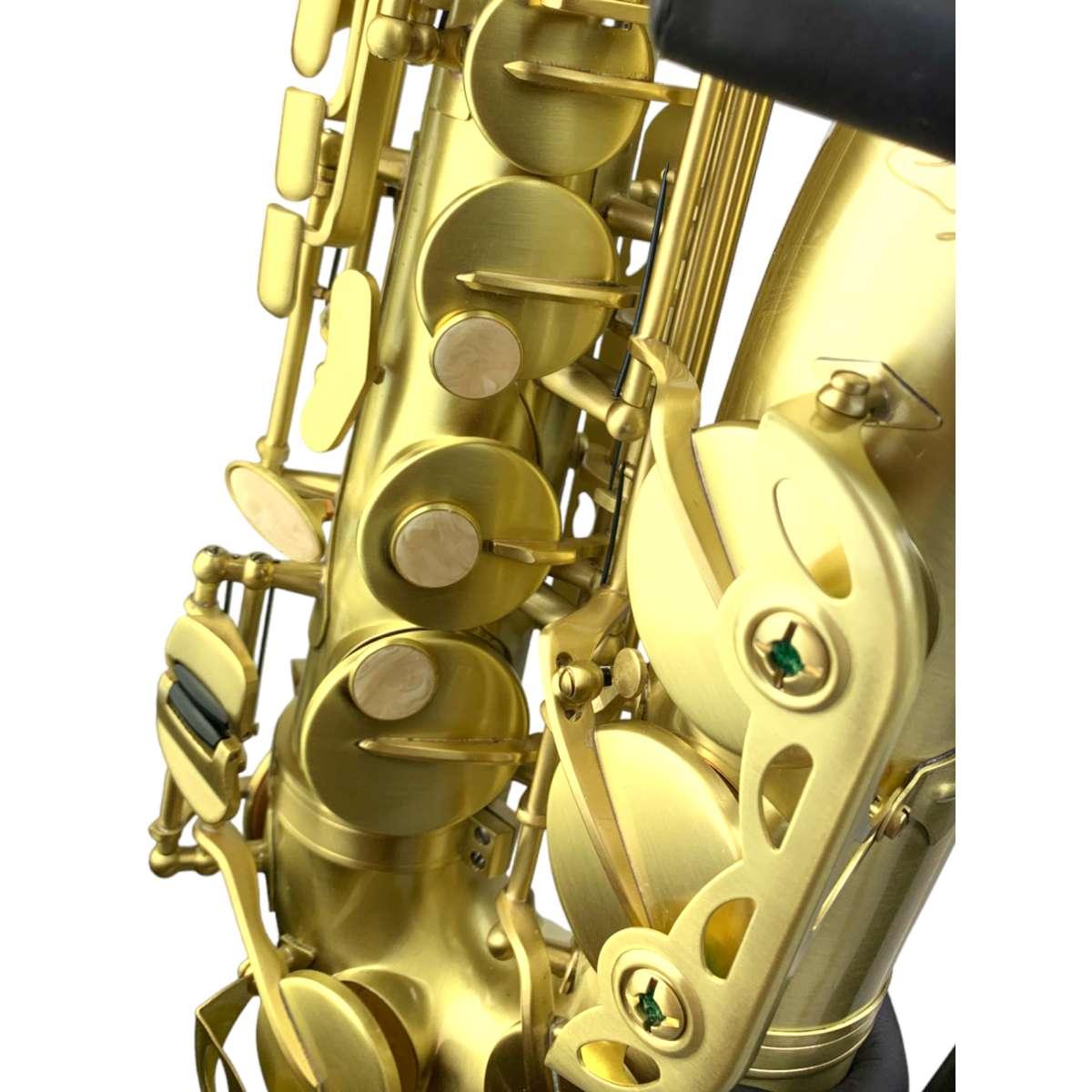Cigalini sax contralto serie smart brushed brass