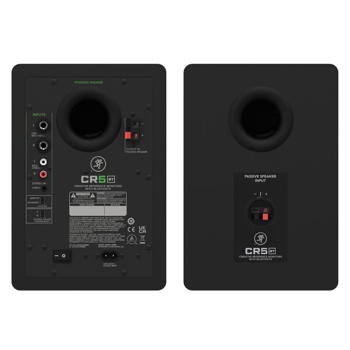 Mackie cr5bt coppia monitor da studio attivi