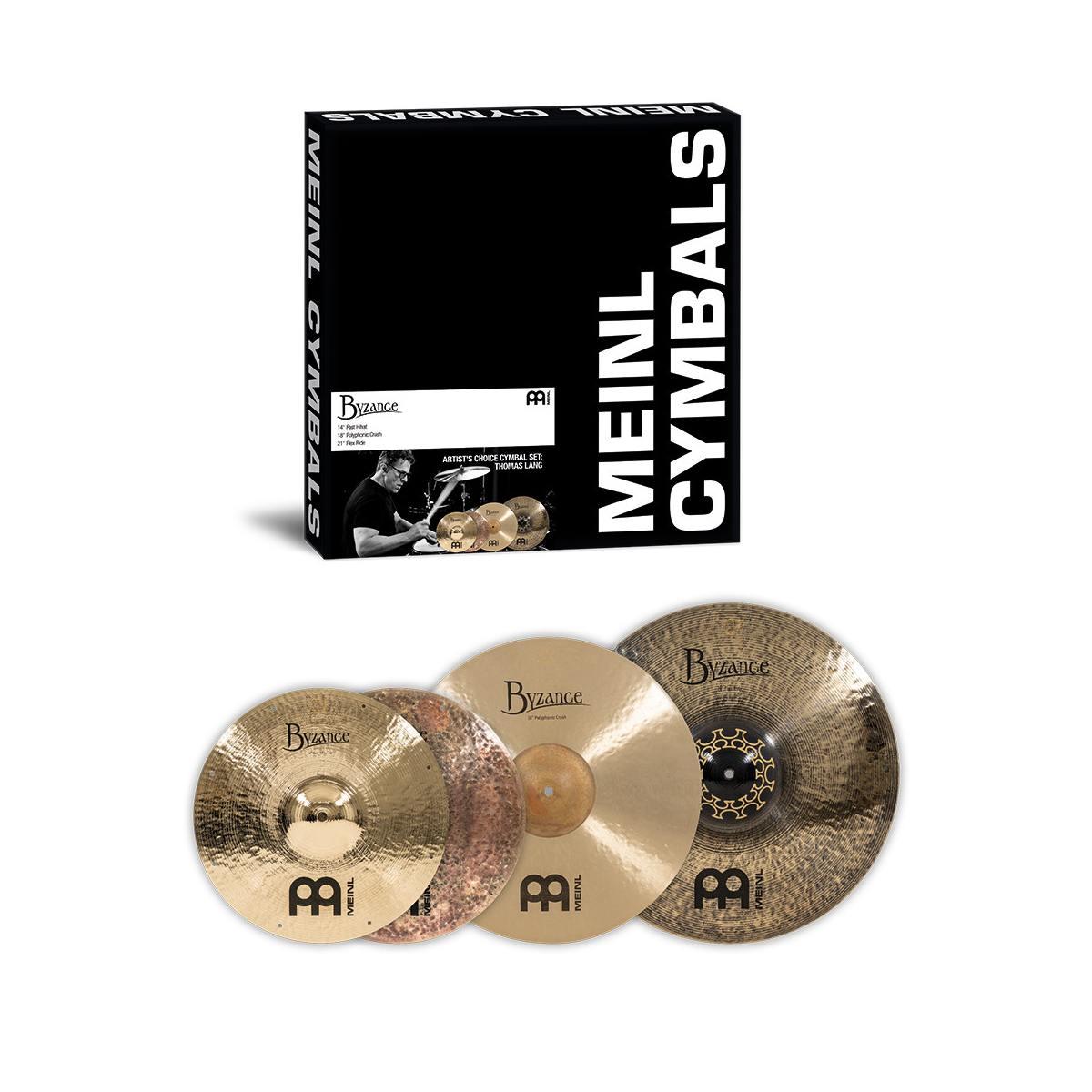 MEINL A-CS7 Set di piatti Meinl Byzance Artist's Thomas Lang