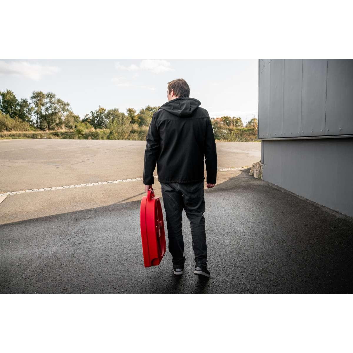 MEINL MCC22R Custodia Rigida per piatti Pro da 22" rossa