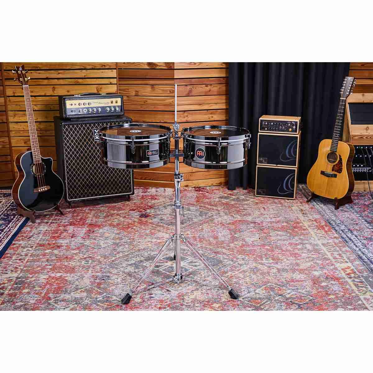 MEINL DC1415 Diego Camacho Signature Timbales Black Diamond 14-15