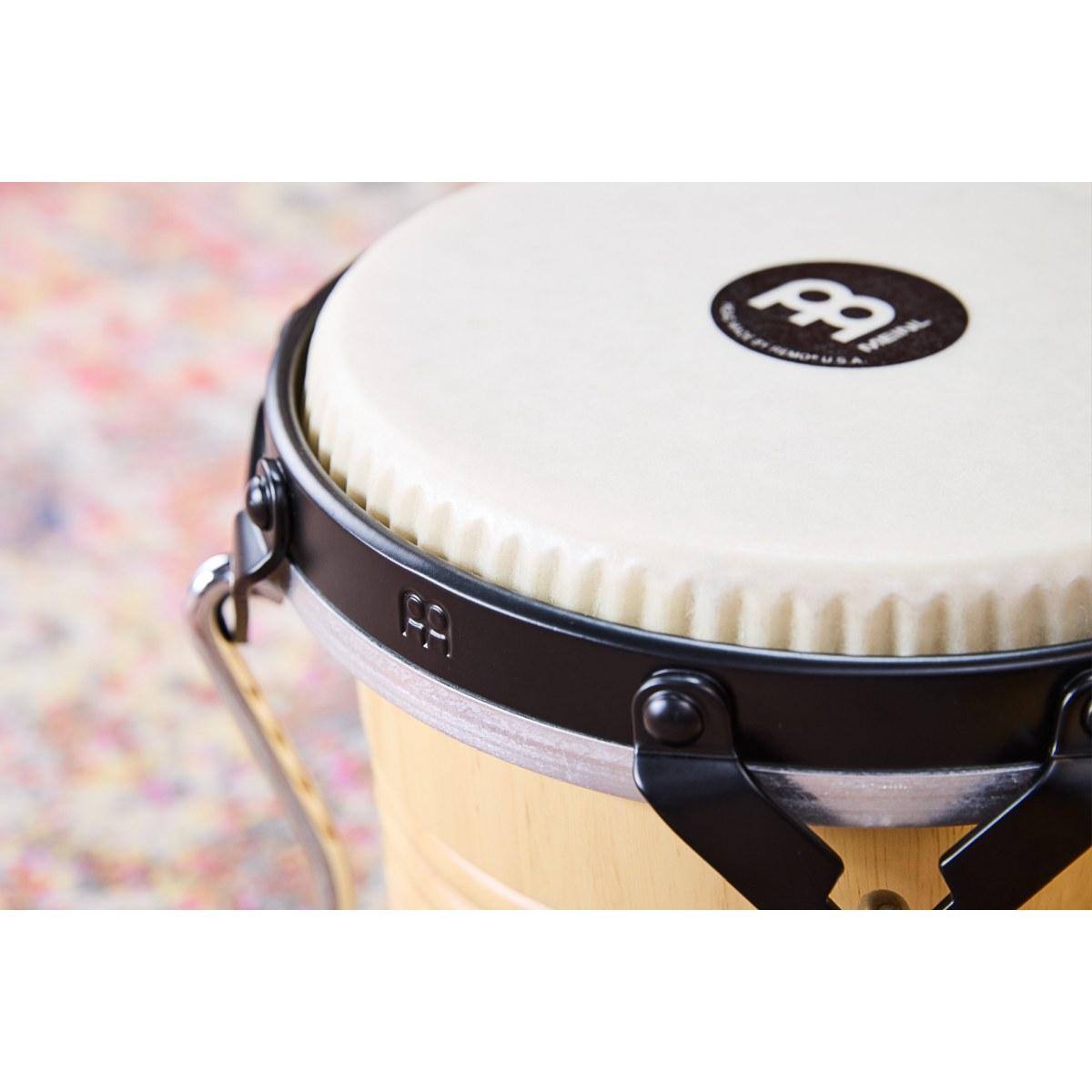 MEINL LCR300NT-M Luis Conte Signature Wood Bongos 6 3/4 & 8"