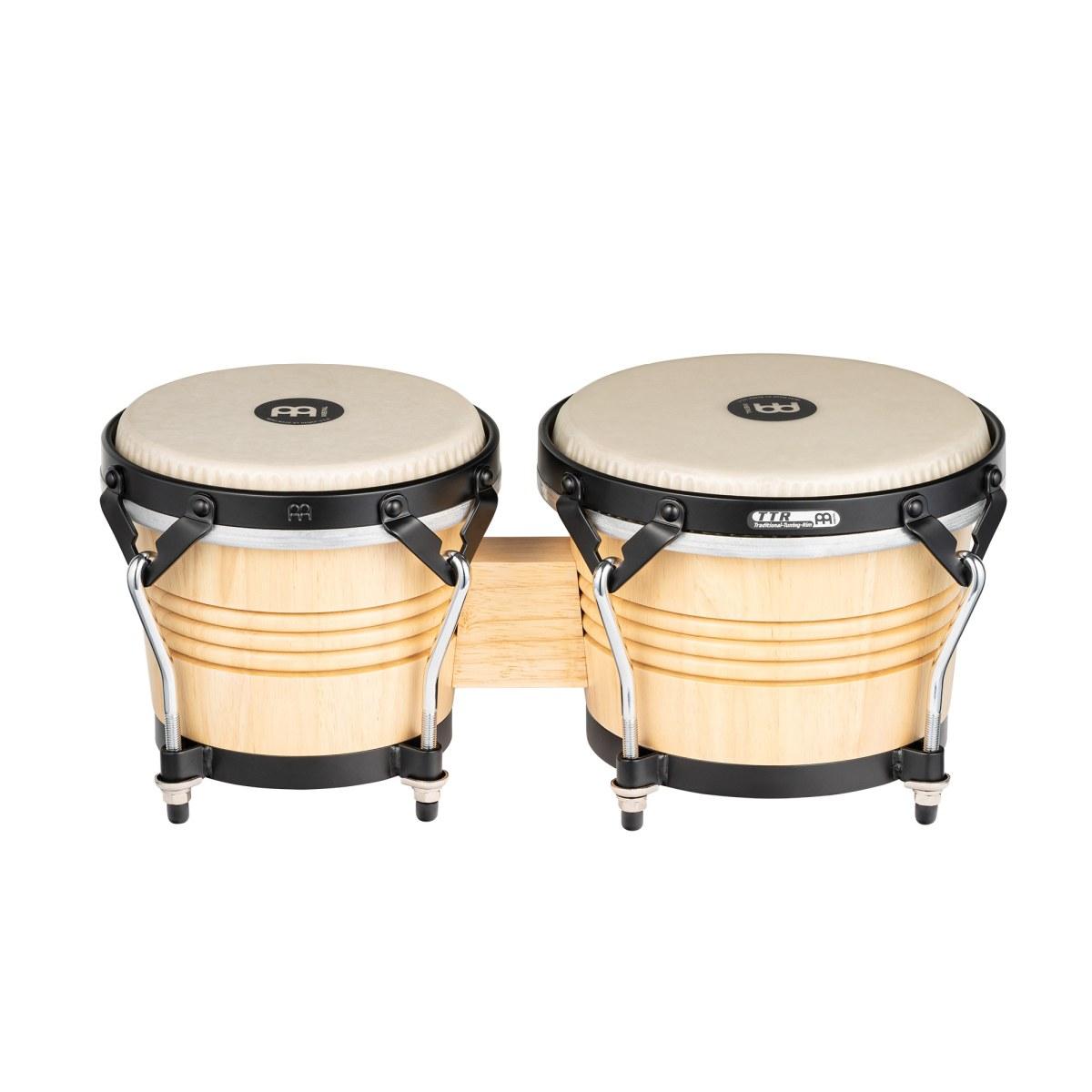 MEINL LCR300NT-M Luis Conte Signature Wood Bongos 6 3/4 & 8"