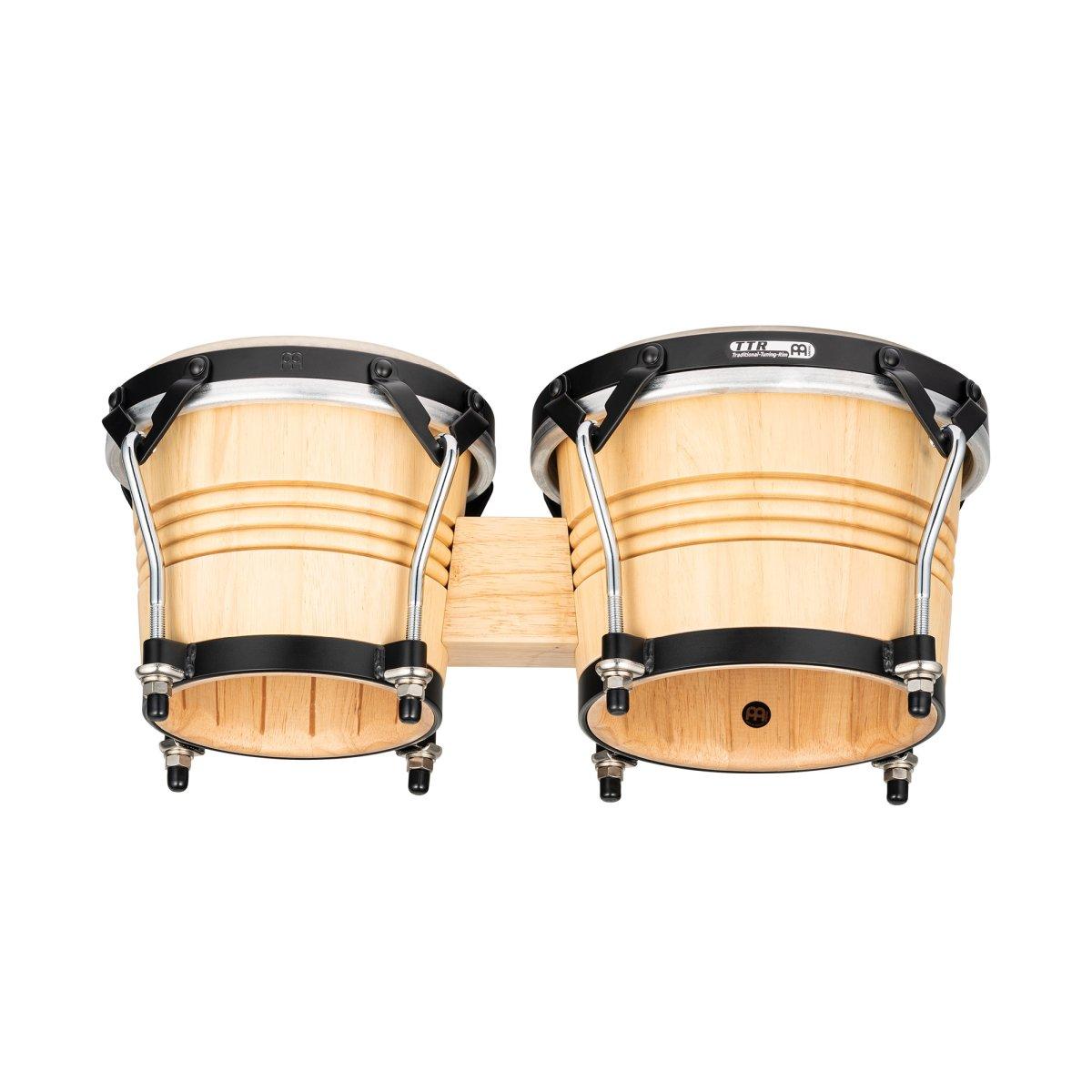 MEINL LCR300NT-M Luis Conte Signature Wood Bongos 6 3/4 & 8"