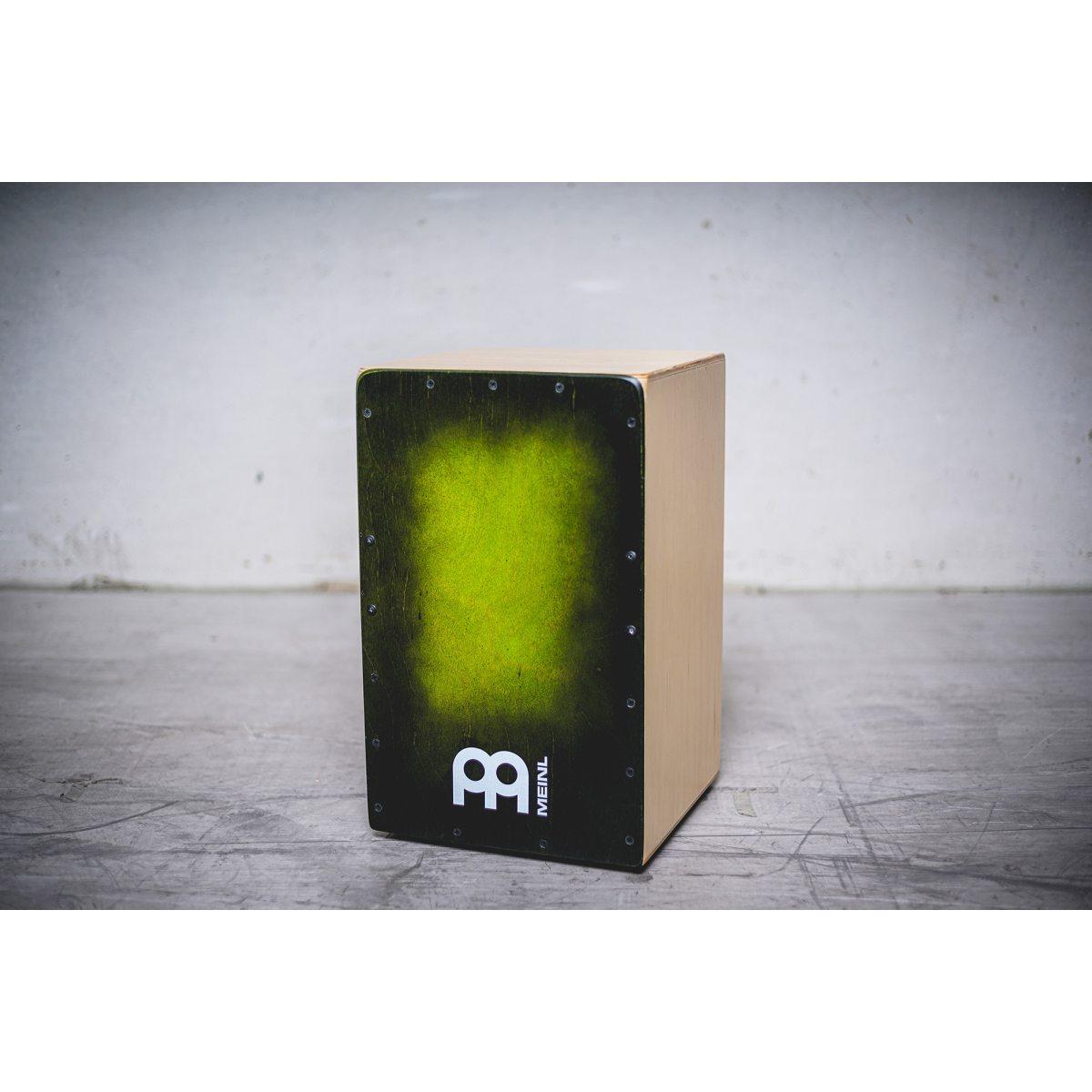 MEINL SC100GRB Snarecraft Cajon Green Burst