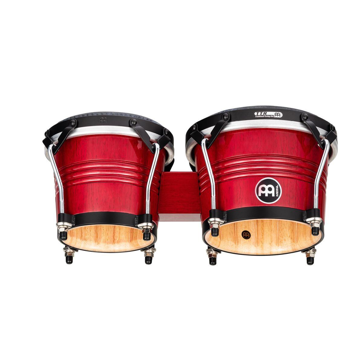 MEINL WBTR300WR Traditional Bongos 6 3/4 & 8 Red Wine
