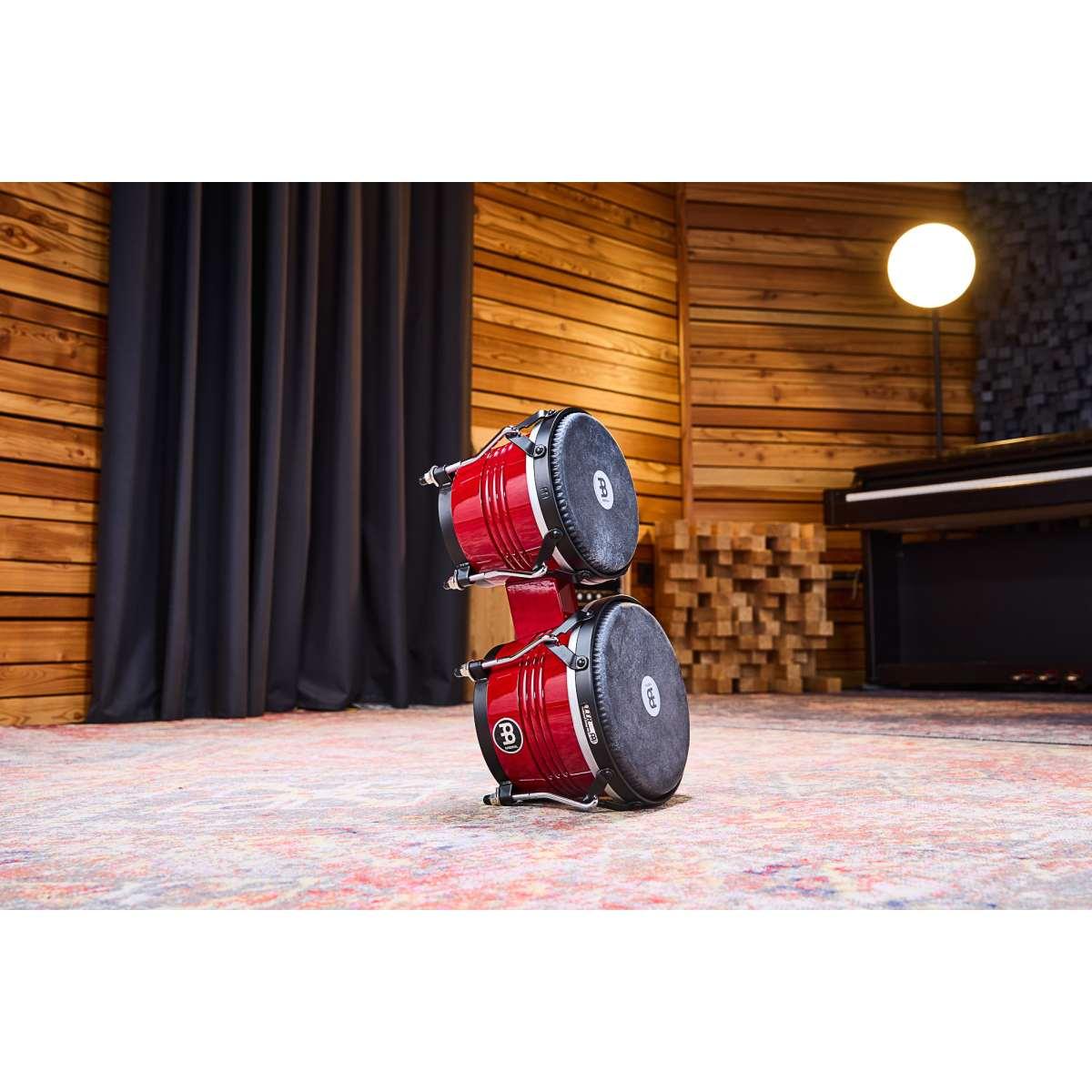 MEINL WBTR300WR Traditional Bongos 6 3/4 & 8 Red Wine