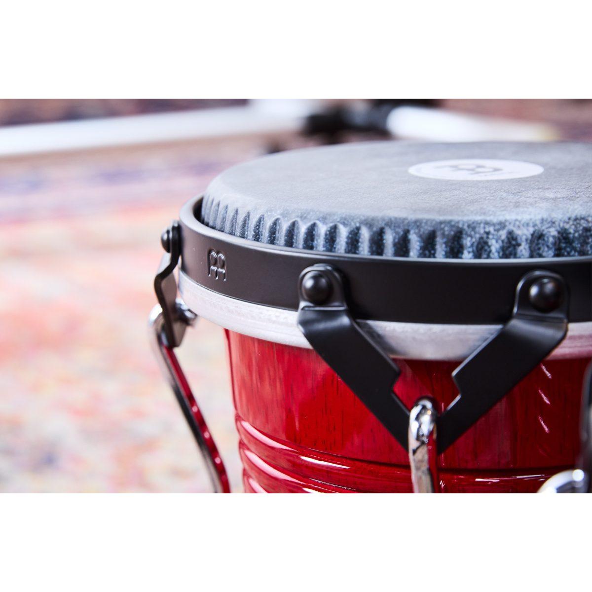 MEINL WBTR300WR Traditional Bongos 6 3/4 & 8 Red Wine