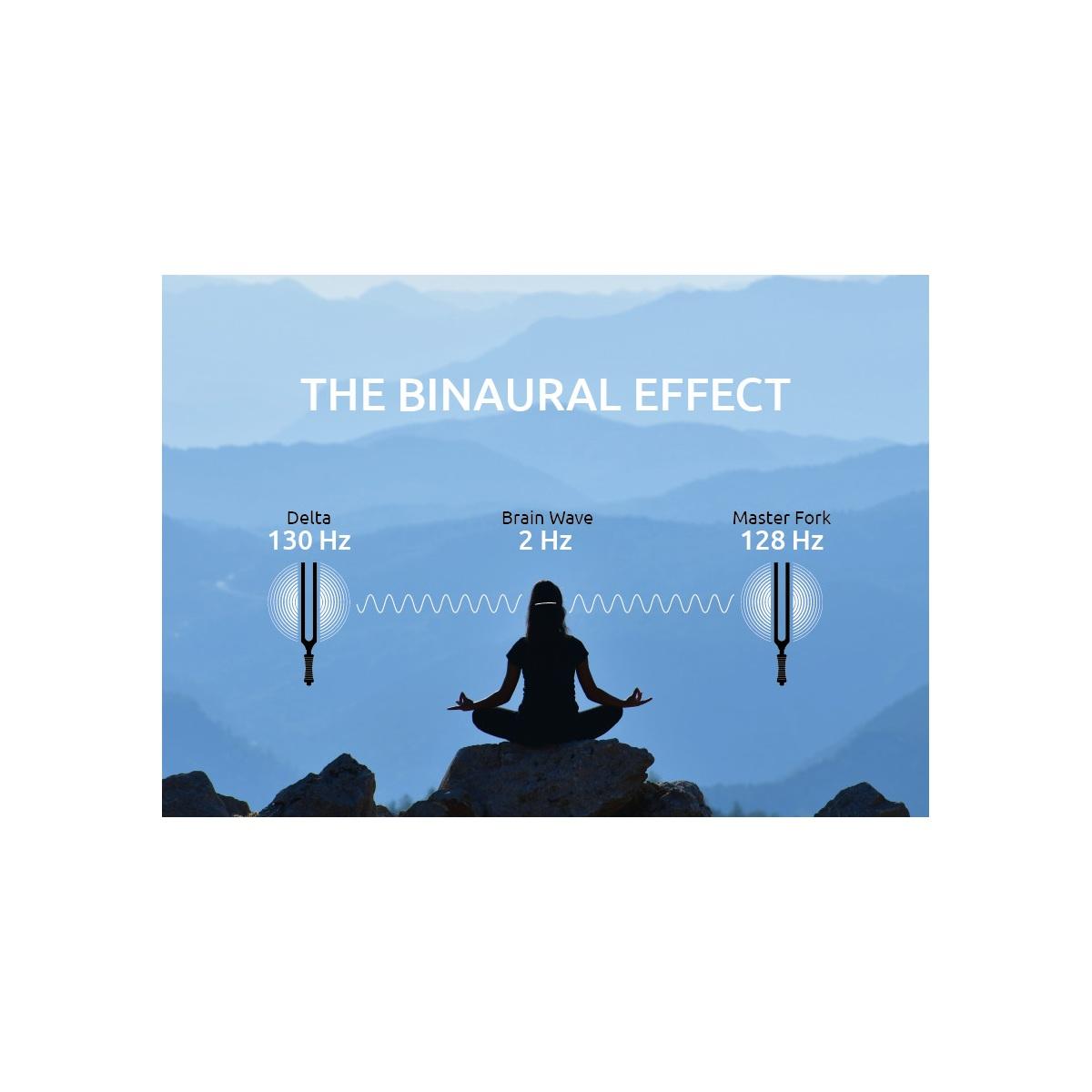 SONIC ENERGY TTF-DELTA Diapason per terapia binaurale Delta 130 Hz