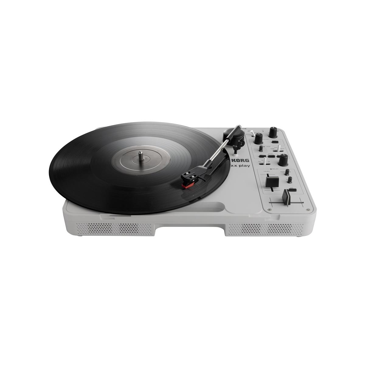 KORG handytraxx play Giradischi portatile che si alimenta a pile AAA o via USB C