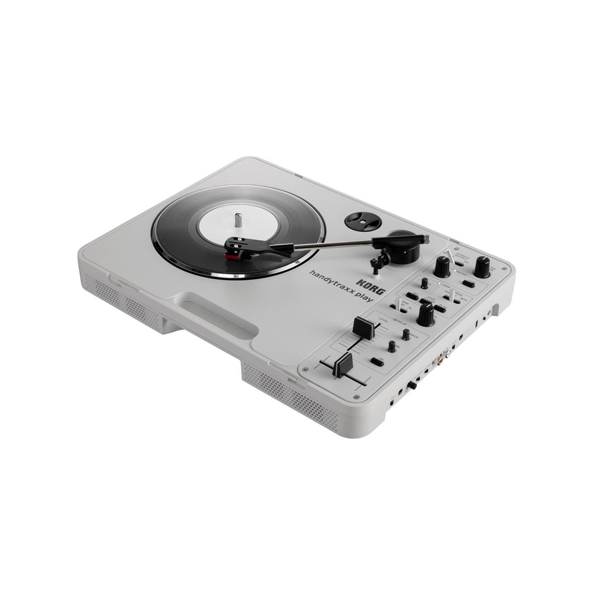 KORG handytraxx play Giradischi portatile che si alimenta a pile AAA o via USB C