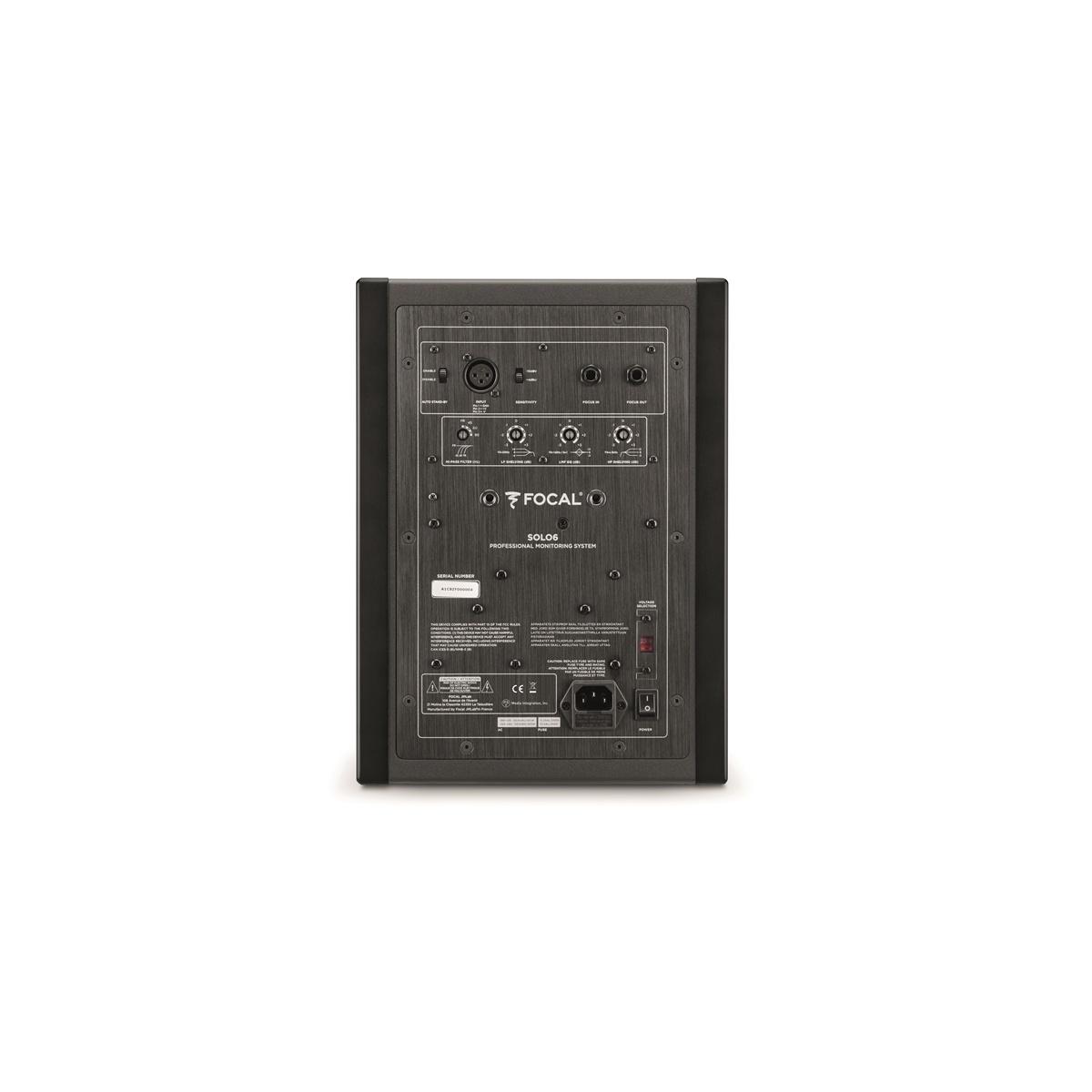 Focal solo 6 black st6 monitor da studio