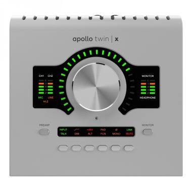 UNIVERSAL AUDIO Apollo Twin X Duo Gen 2 ESS Interfaccia audio desktop Gen 2 10x6 Thunderbolt 3 per Mac e Windows con pacchetto Essential