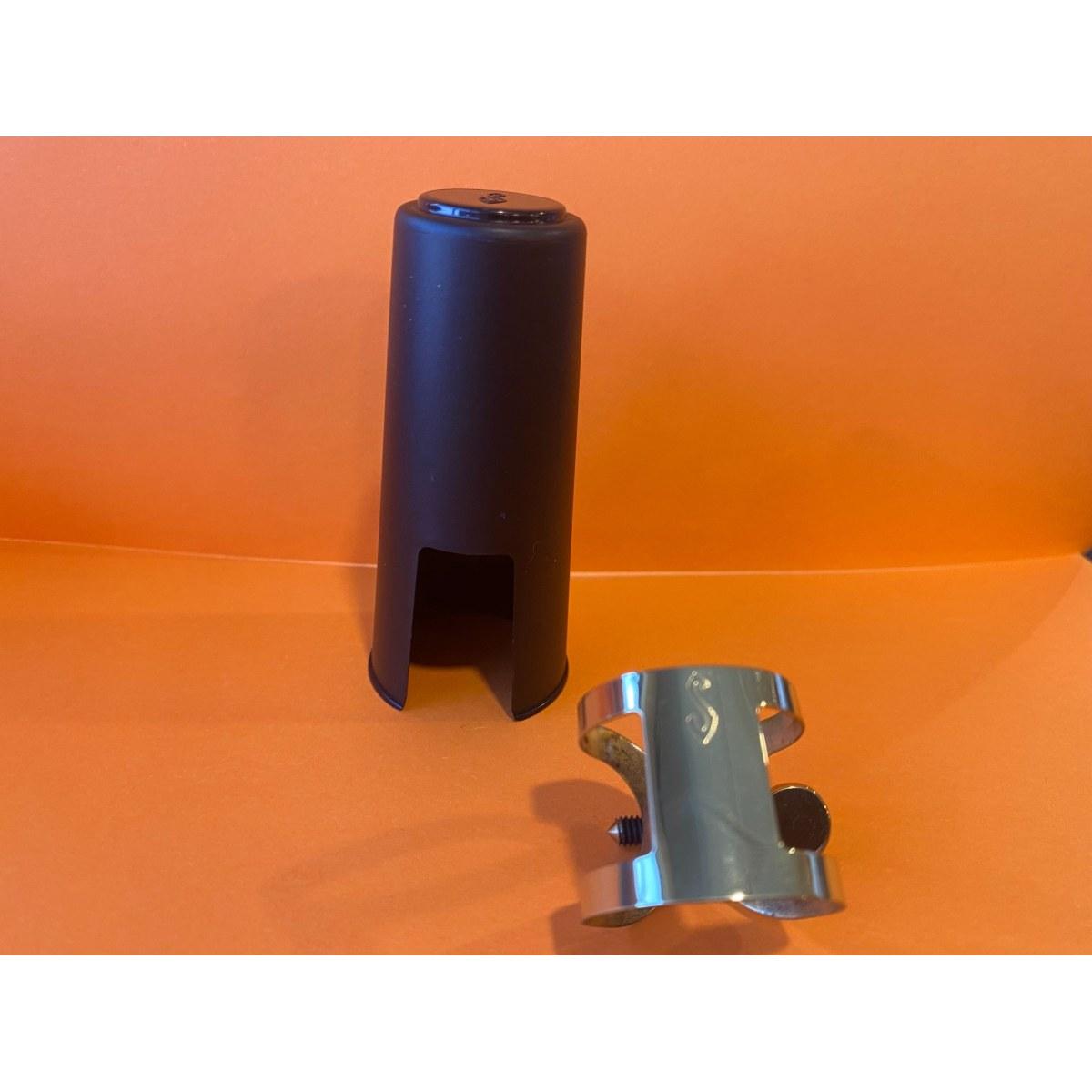 Selmer legatura per sax alto dorata con copribocchino