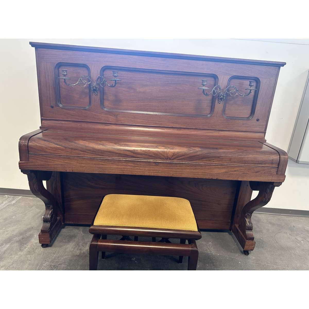 Steinway & sons new york hamburg pianoforte verticale sn 188554