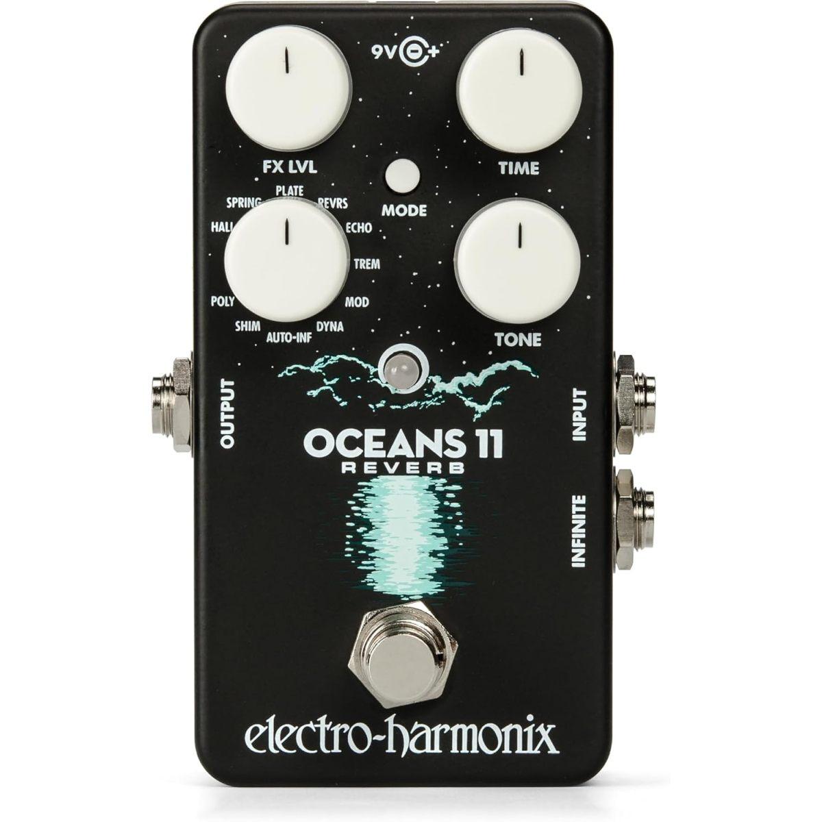 Electro harmonix nano oceans 11 effetto riverbero a pedale