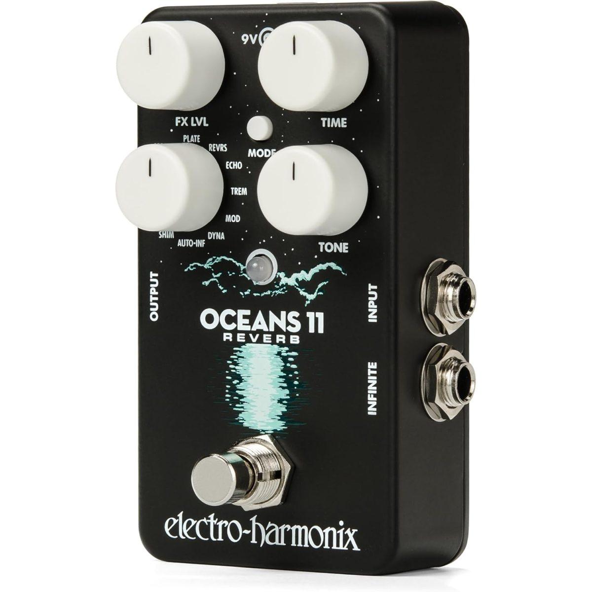 Electro harmonix nano oceans 11 effetto riverbero a pedale