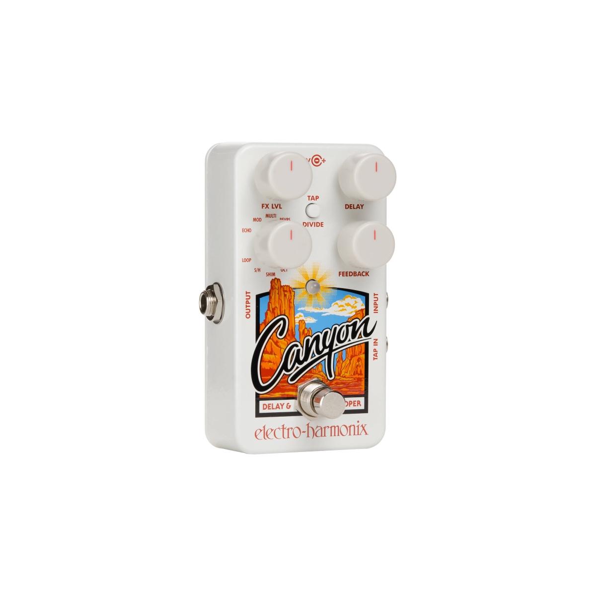 Electro harmonix canyon effetto delay / looper a pedale per chitarra