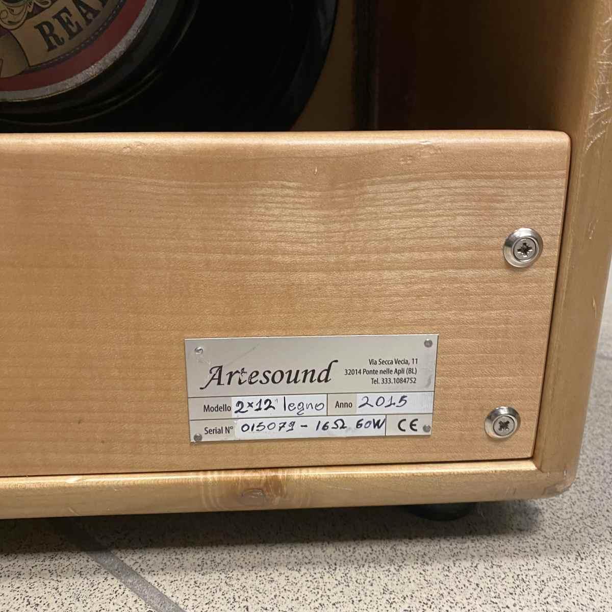 Artesound cabinet 2x12 chitarra elettrica - usato garantito