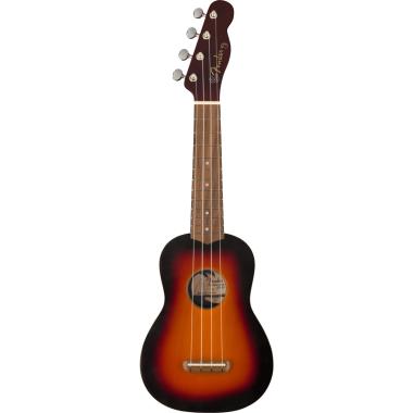 Fender venice ukulele soprano 2 tone sunburst