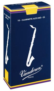 Vandoren traditional blu 10 ance per clarinetto alto n° 3 1/2