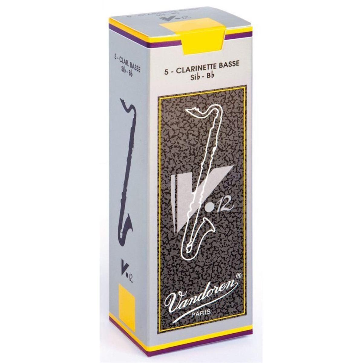 Vandoren v12 5 ance per clarinetto basso n° 2 1/2