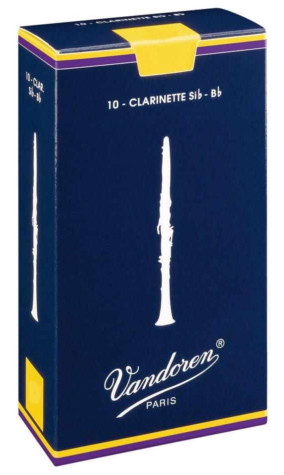 VANDOREN TRADITIONAL BLU 10 ANCE CLARINETTO IN Bb N° 3 1/2