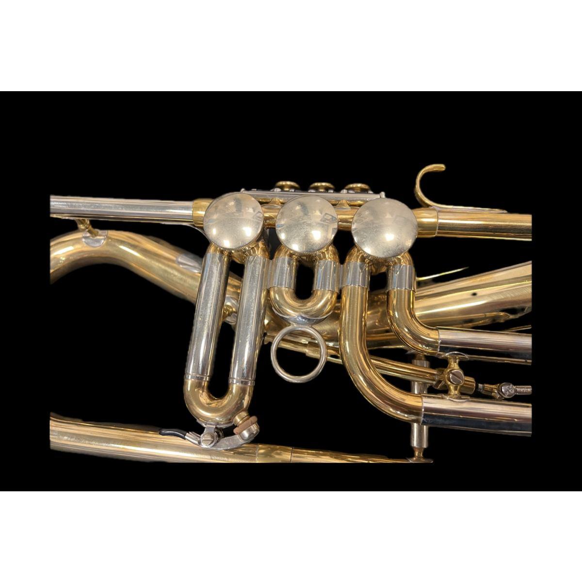 Schagerl flicorno soprano killerking sn scy 13811 raw brass