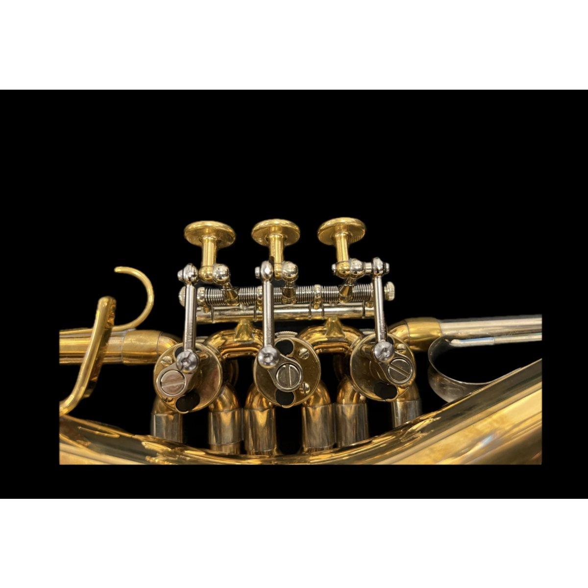 Schagerl flicorno soprano killerking sn scy 13811 raw brass