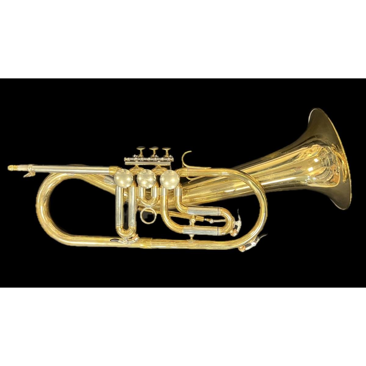 Schagerl flicorno soprano killerking sn scy 13811 raw brass