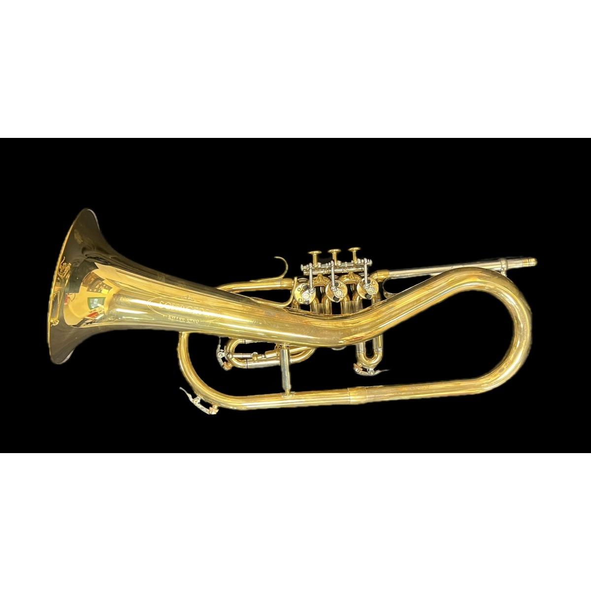 Schagerl flicorno soprano killerking sn scy 13811 raw brass